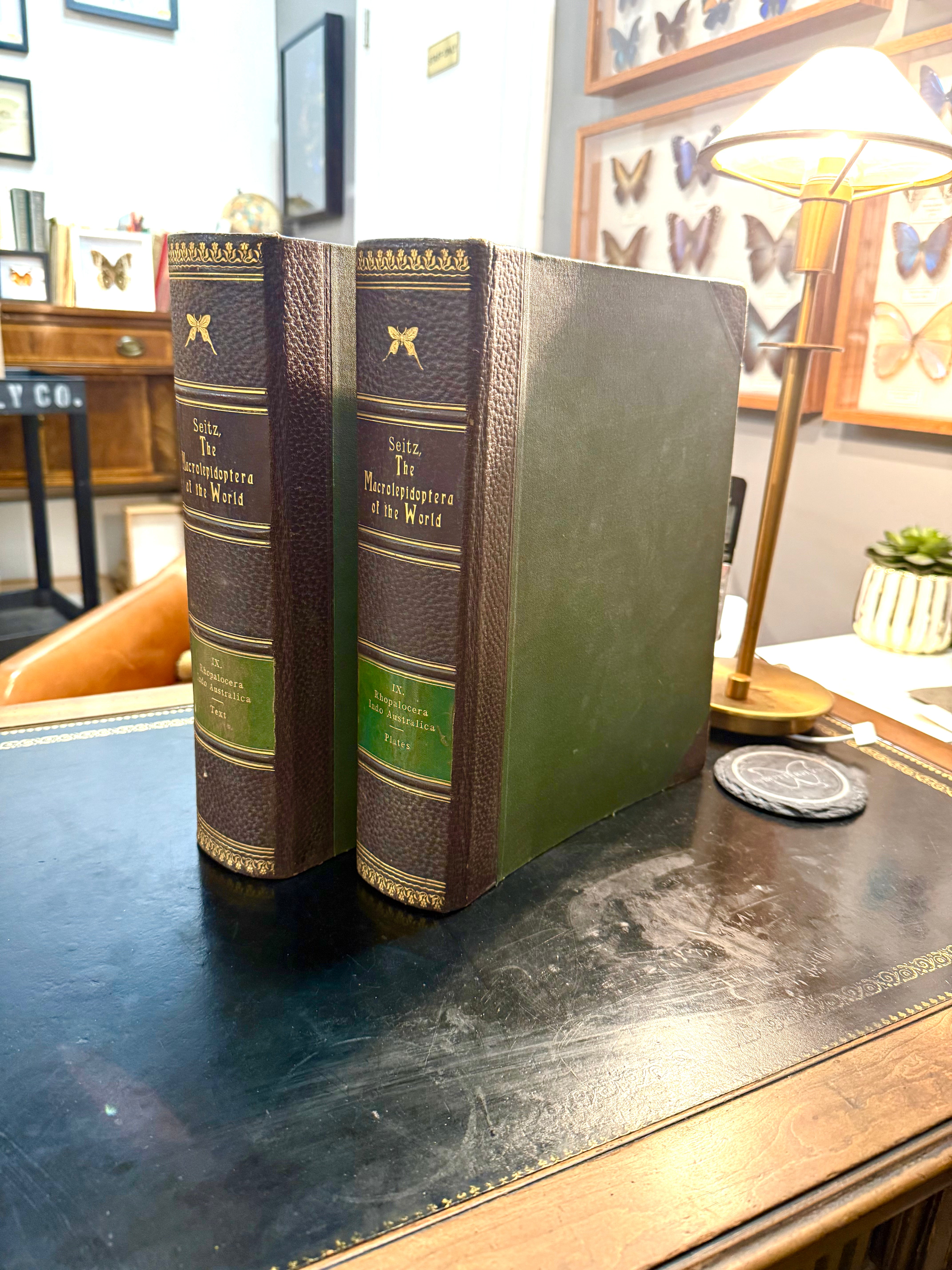 Robert Rippon Seitz, The Macrolepidoptera of the World; RARE Butterfly Book by Dr. A